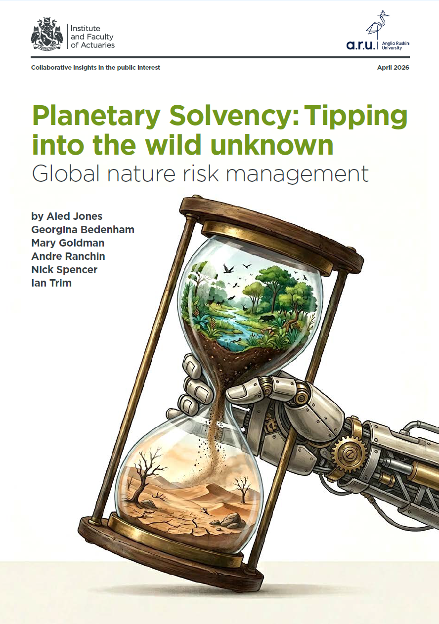 Planetary solvency report cover