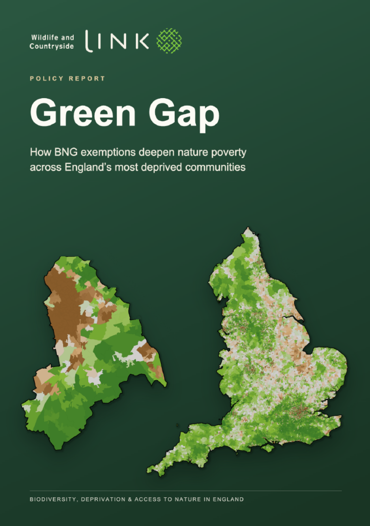 Green Gap report cover
