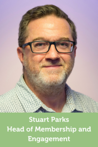 Stuart Parks headshot - Head of Membership and Engagement