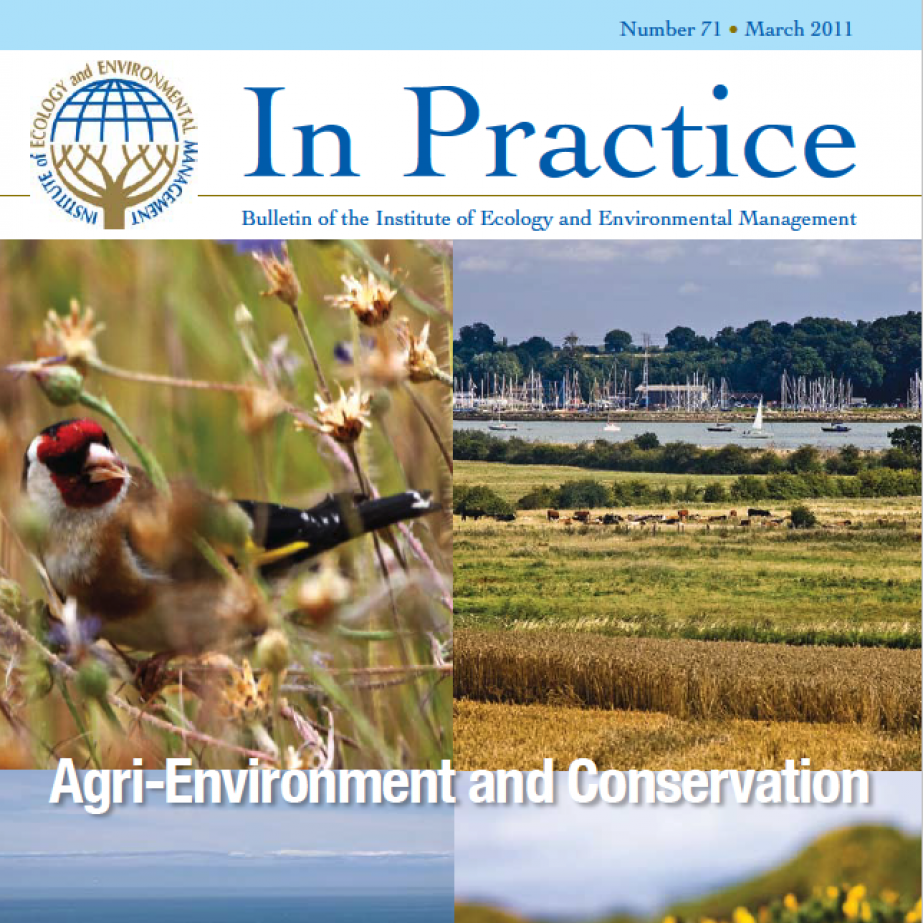 In Practice Issue 71: Agri-Environment (March 2011) | CIEEM