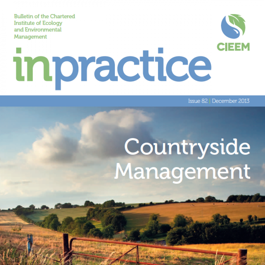 Countryside Management In Practice Issue 82: Countryside Management (Dec 2013) | CIEEM