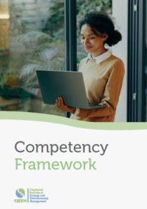 An image of the cover of the competency framework document