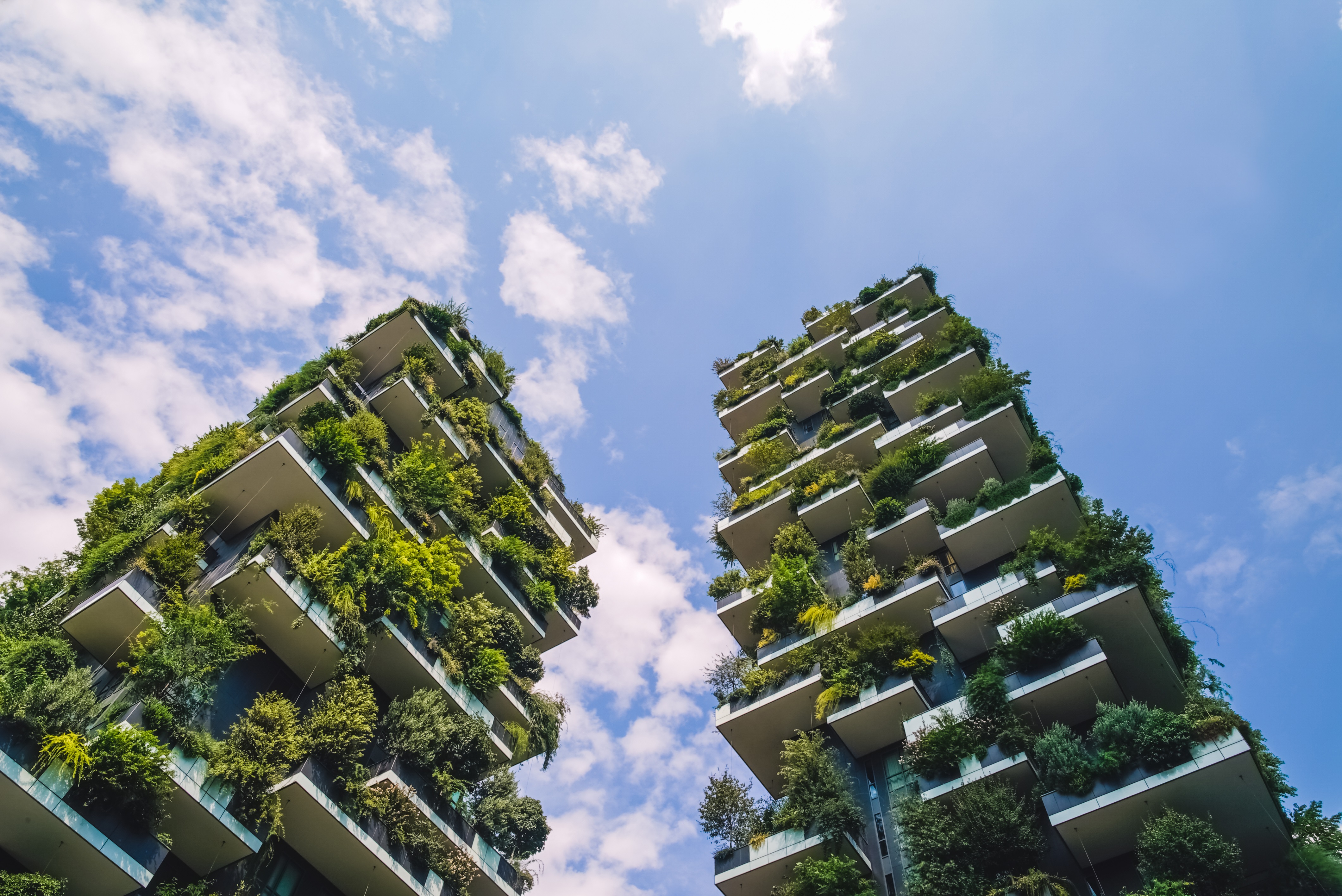 Buildings al. Небоскребы Bosco verticale («вертикальный лес»). «Вертикальный лес» (Bosco verticale) в Милане (Италия). Зеленые здания.