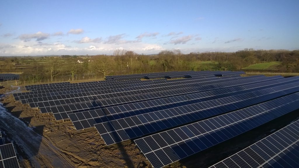 Solar farm owned by Telford & Wrekin Council (photocredit: Telford & Wrekin Council)